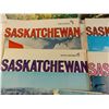 Image 3 : (6) Diamond Jubilee Saskatchewan magazines + 1964 Sask Canada Map