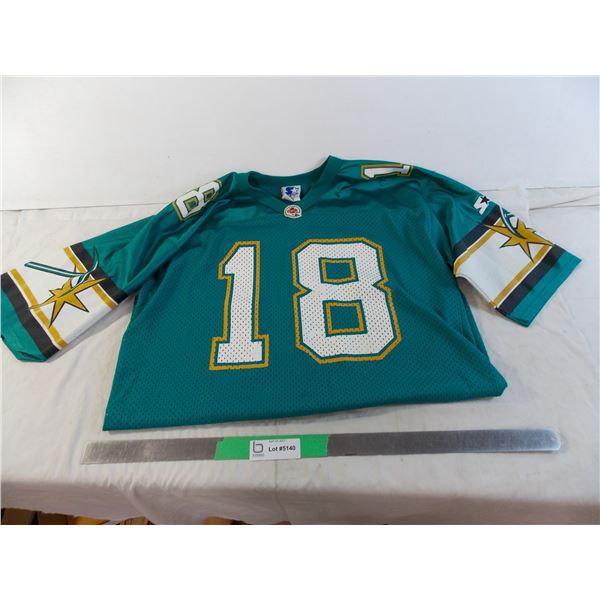 CFL - 1993 Sacramento Gold Miners Jersey - size medium
