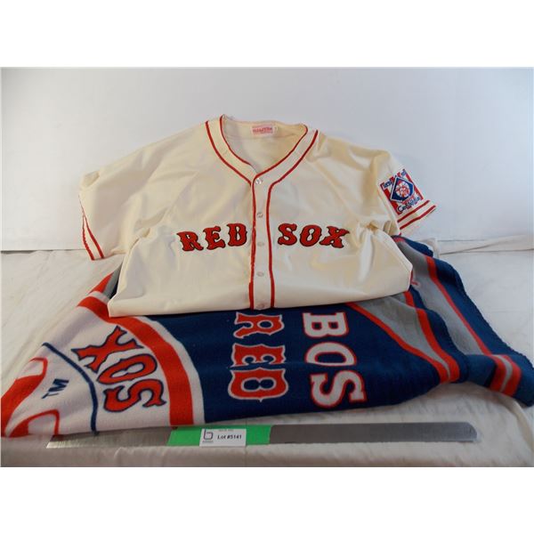 Boston Red Sox vintage jersey + blanket - 52 XL #9 on back