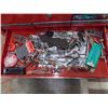 Image 8 : *Mastercraft Toolbox with tools -dremel bits, full socket set, etc (with keys) - 26W 12D 16T