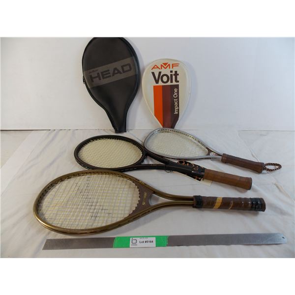 (3) Tennis racquets