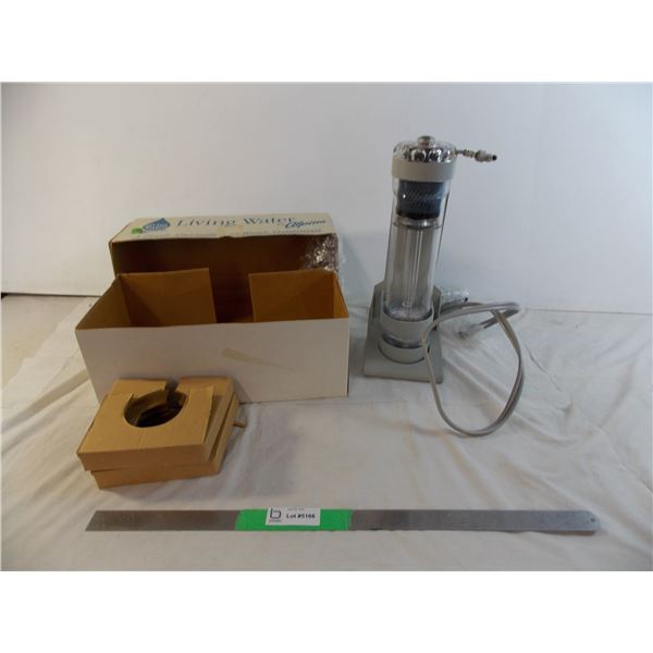 Living Water treatment system in box