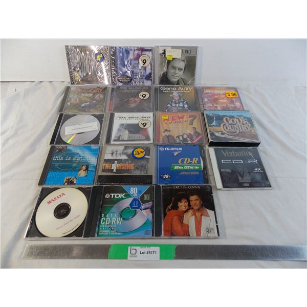 Music CD's and misc discs