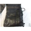 Image 4 : Leather Biker Chaps - size 34 (made in pakistan)