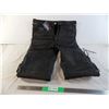 Image 1 : Leather Biker Chaps - size 34 (made in pakistan)