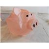 Image 6 : Ceramic Pig Bank, paper mache pig, beach ball pig