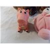 Image 3 : Vintage Ceramic Pig bank (break to open) + plush, plastic, rubber pigs