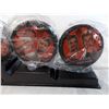 Image 2 : McDonalds Pucks Set + Stand - Team Canada - Gretzky + Lemieux + Sakic etc