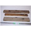 Image 1 : 3 wood levels
