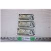 Image 1 : (3) 1 Canadian Dollar Bills