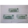Image 3 : (3) 1 Canadian Dollar Bills