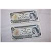 Image 2 : (4) 1 Canadian Dollar Bills