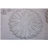 Image 3 : Glass Sunflower tea plates