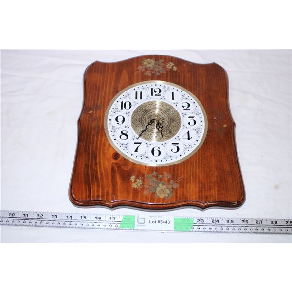 Vintage wood Clock