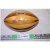 Image 1 : Wood Football bank
