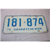 Image 2 : 1976 Saskatchewan License Plates (2)