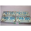Image 1 : 1976 Saskatchewan License Plates (4)