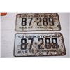 Image 2 : 1959,60,63 Saskatchewan License Plates (4)