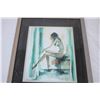 Image 3 : Watercolor painting framed