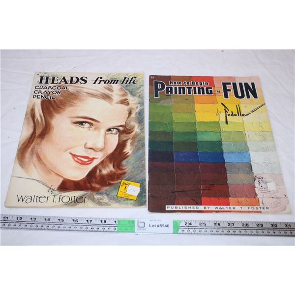 How to Pencil/Paint Books