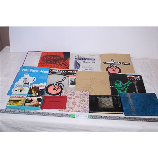 Music Books,record,misc items