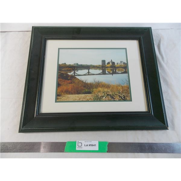 Framed picture of saskatoon