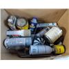 Image 2 : Paint aerosols + tool box
