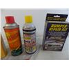 Image 3 : Varnish, cleaners, sprays, bumper repair kit