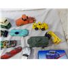 Image 4 : Vintage toy car lot (Dinky Toys) with wooden garage