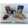 Image 1 : Wire, dryer vent, wood shims, misc