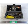 Image 1 : toolbox with drill bits, misc