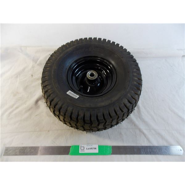 New turf tire with rim - 15x6