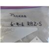 Image 2 : bag of 1 Parker 6-4-6 RBZ-S 3/8 t x 1/4 npt x 3/8 t