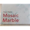 Image 3 : Pack of Mosaic marble printer paper (open)