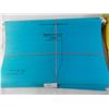 Image 2 : (2) Bundles of (24) yellow and blue hanging folders - legal size