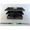 Image 1 : Metal 3-tier desk tray - legal size