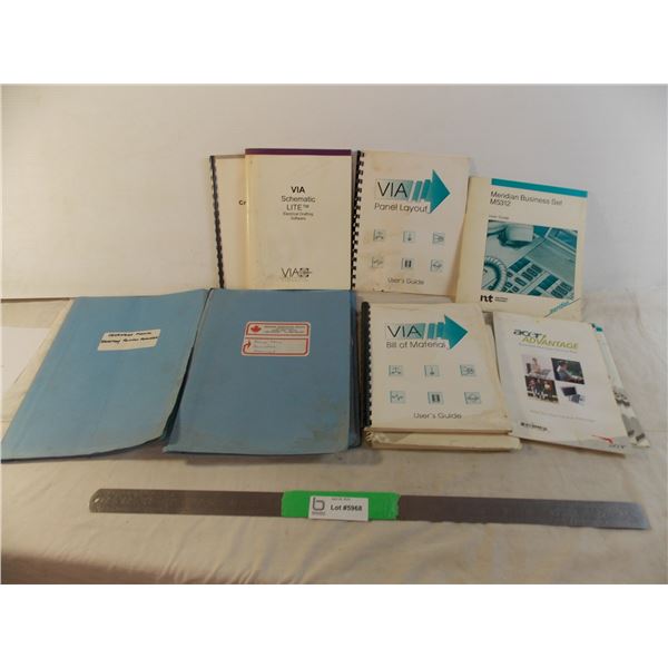 Various manuals for Kanmemay KM9106 analyzer, electrical software, northstar telephone