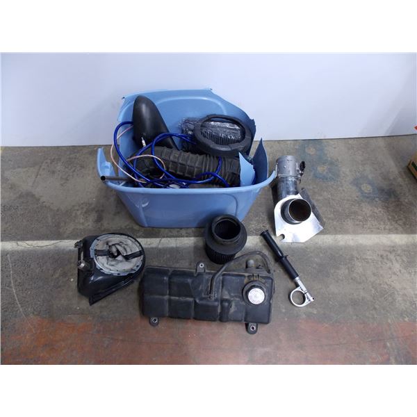 *Scrap parts in broken tote