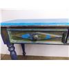 Image 3 : *Two drawer desk - painted - 52" x 17" x 30" Tall