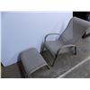 Image 3 : *Outdoor lounge chair + stool