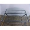 Image 2 : *Metal frame + Round Glass table top (4ft x 33")