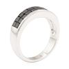 Image 4 : 1.55 ctw Princess Cut Diamond Ring - 14KT White Gold
