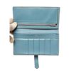 Image 7 : Hermes Blue Leather Bearn Wallet
