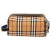 Burberry Tan Patent Leather Cosmetic Pouch