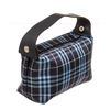 Image 2 : Burberry Blue Canvas Small Shoulder Bag