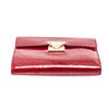 Image 4 : Louis Vuitton Red Venis Leather Koala Wallet