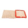 Image 6 : Tory Burch Orange Leather Robinson Flip Tablet Case