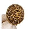 Image 3 : Chanel Antiqued Gold-tone Round CC Cufflinks