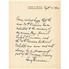 Image 1 : Harry S. Truman Autograph Letter Signed
