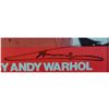 Image 2 : Andy Warhol Signed Poster of Muhammad Ali